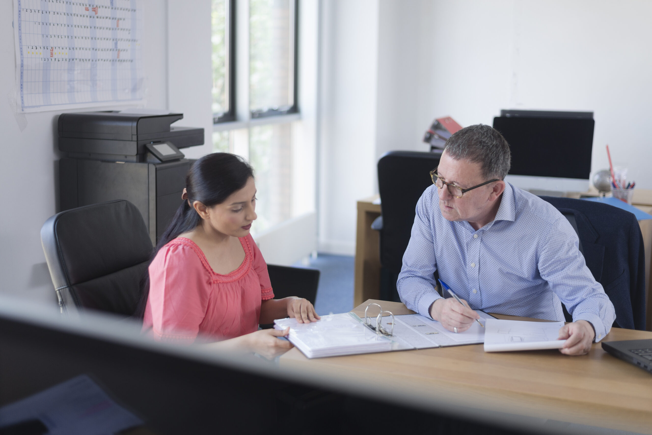 Local accountant for Hampshire businesses discussion regarding accounting work